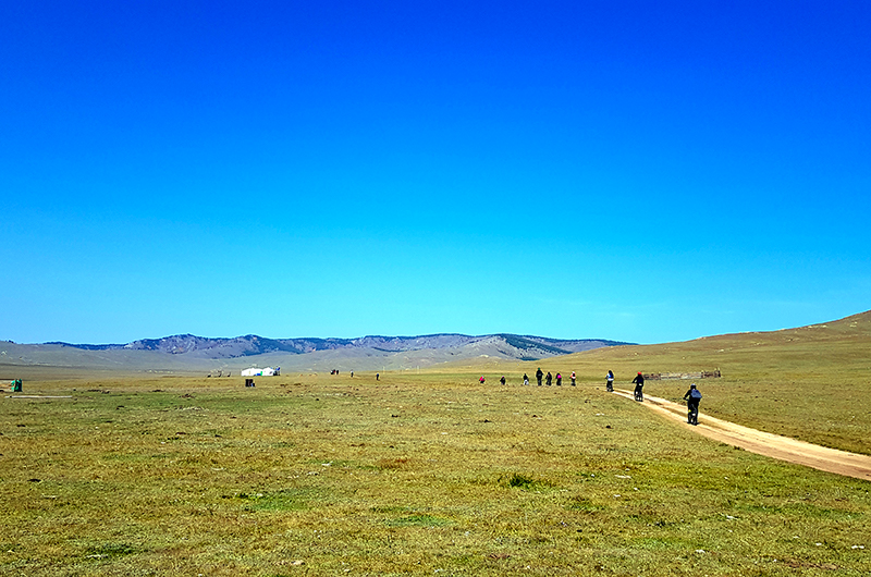 Mountain biking tour in Mongolia